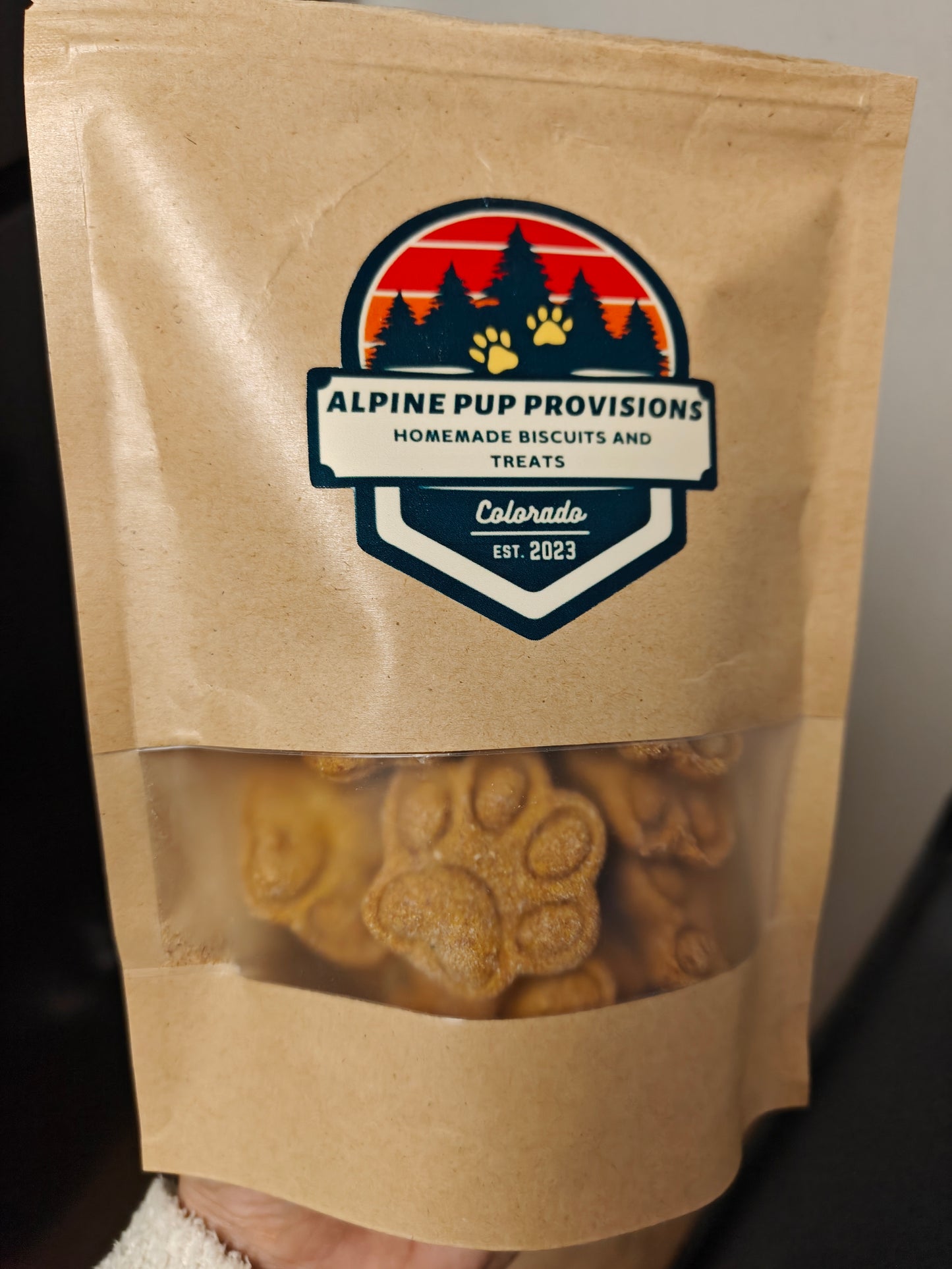 1- Made-To-Order Pumpkin Peanut Butter Dog Biscuits With Mint