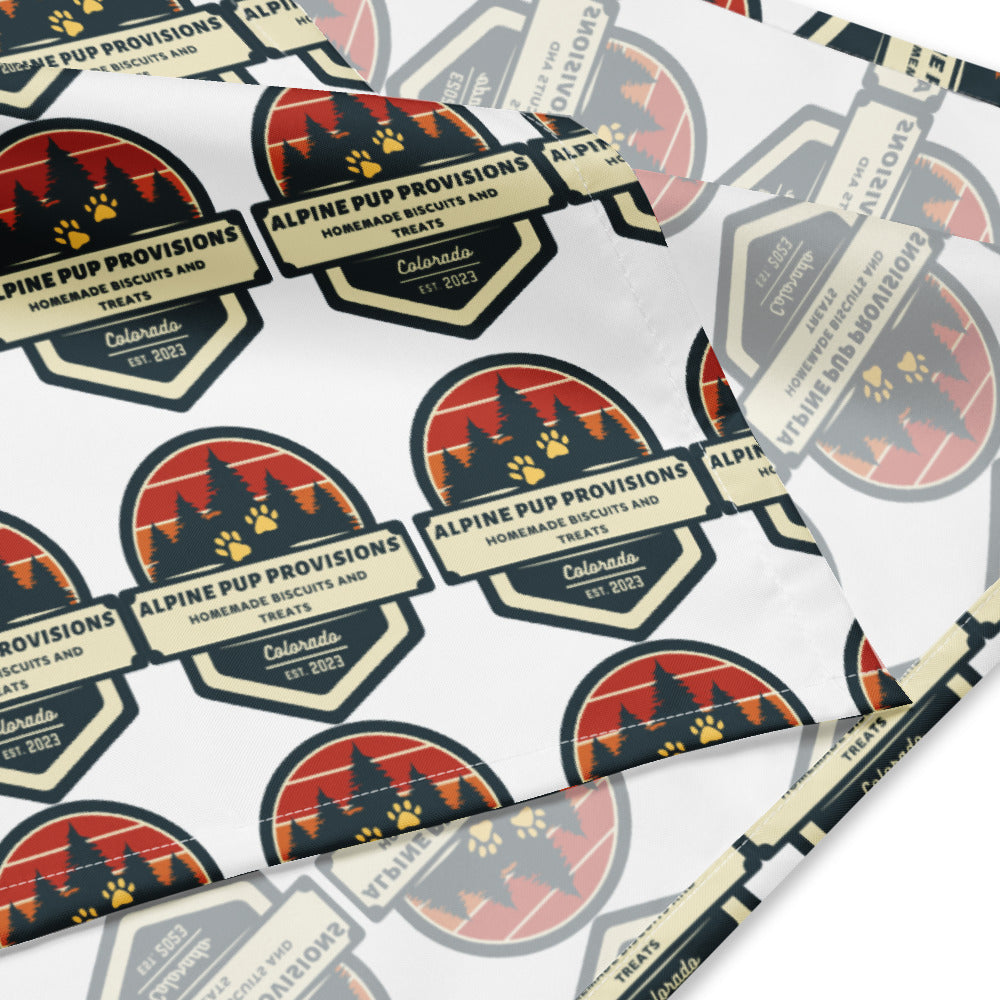 Alpine Pup Provisions All-over print bandana